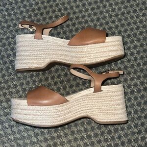 Antonio Melani Woven Wedge Sandals
